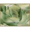 Petal I by Tang Ling 30-in. W x 23-in. H. Canvas Wall Art Print Framed in Natural